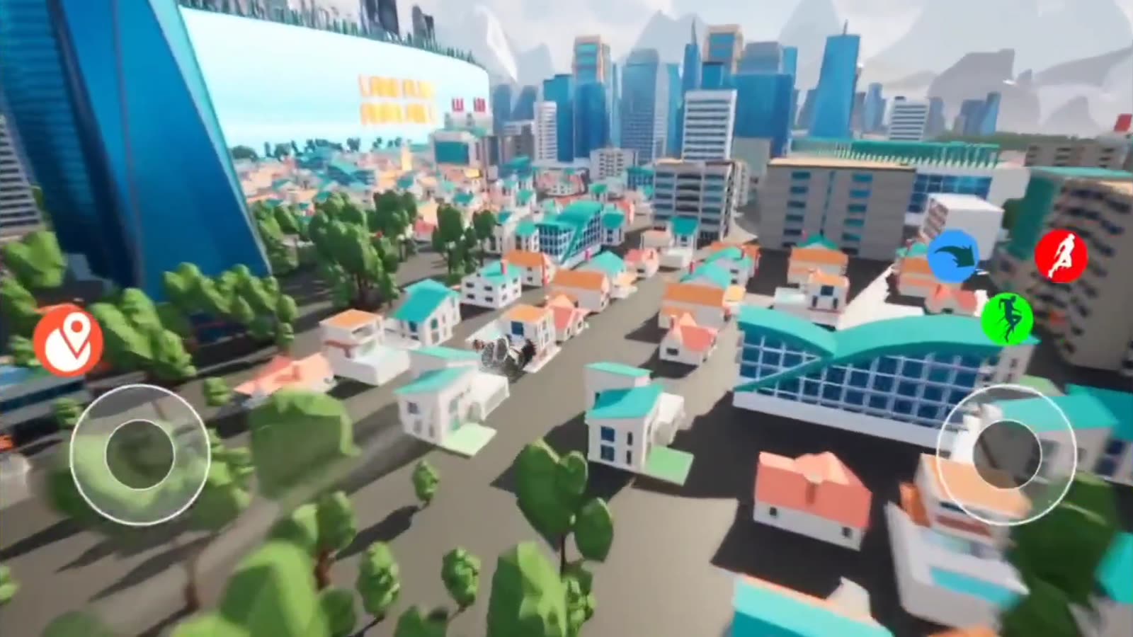 Colorful district in the owner-provided XLANTIS 2023 archive